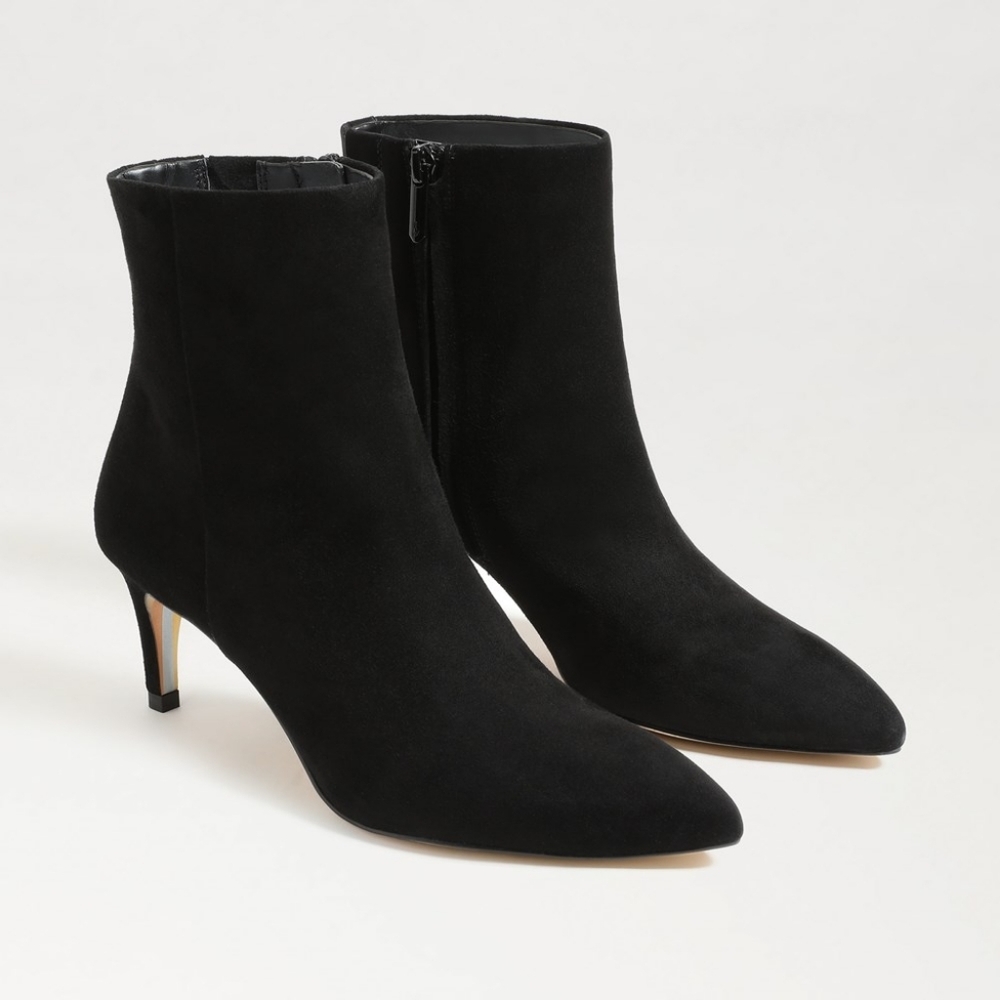 Sam Edelman "Ulissa" Black Suede Booties